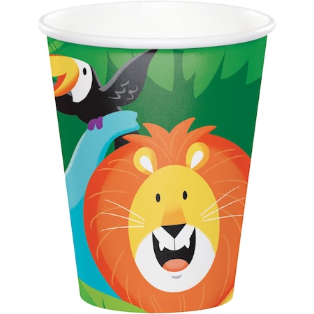 Jungle Safari Cups, 9oz, 96PK